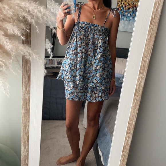 Shona Joy Tops - Shona Joy 100% cotton voile sweet cami set